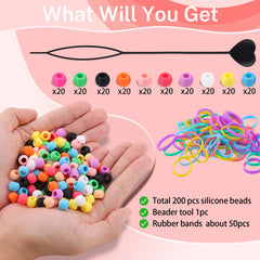 Beader TINKRSTUFF para trenzas, ensartado fácil y cómodo.