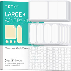 Vendas hidrocoloides TKTK parche cuadrado 45x45 mm para brotes grandes en cara y espalda.