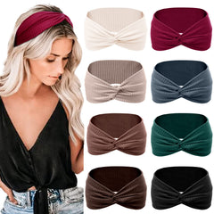 Diadema Tobeffect para mujer sin desliz mantiene el cabello recogido durante entrenamientos.