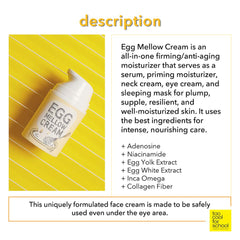 Tono uniforme logrado con Too Cool For School Egg Mellow Cream