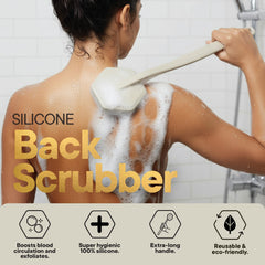 TOOLETRIES cerdas profundas, limpieza eficaz con silicona duradera.
