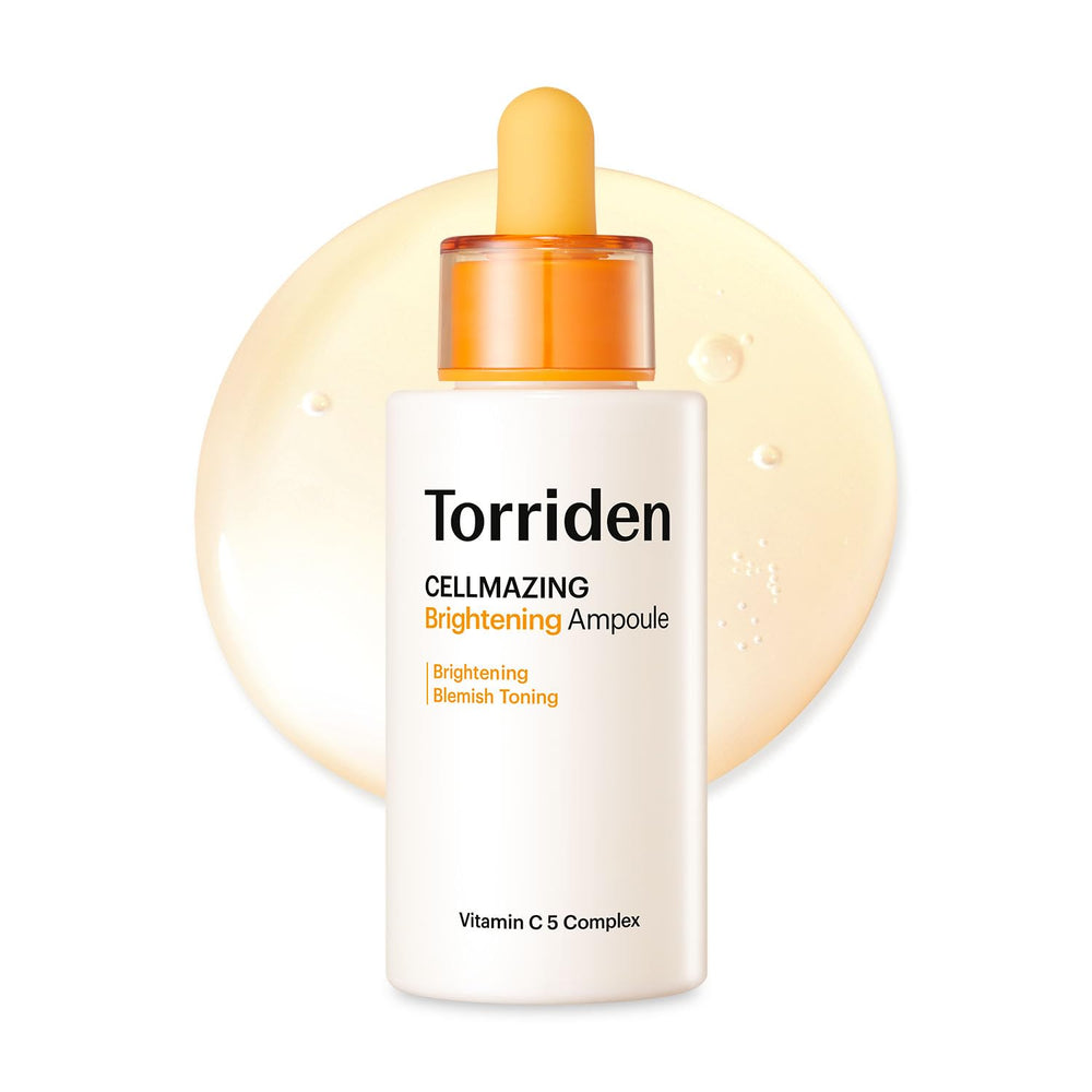 Torriden Cellmazing Vitamina C Ampolla: botella para hidratación suave y luminosidad.