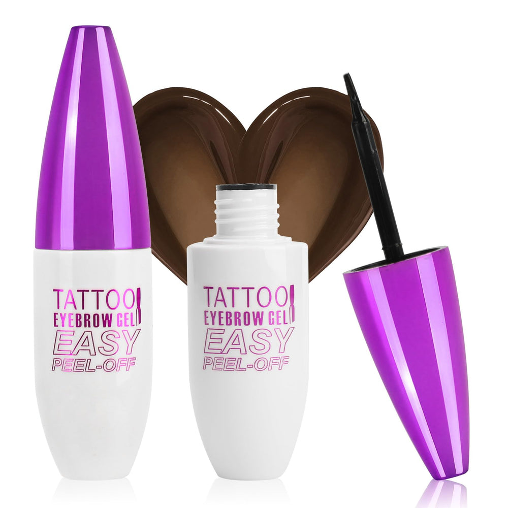 TOSOUATOP gel para cejas tatuaje despegado fácil para definir cejas de forma natural