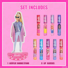 Townley Girl Barbie brillos labiales sabor cereza para fiestas y juegos