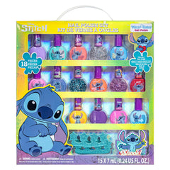 Set de 15 esmaltes Townley Girl Stitch para uñas coloridas y seguras para niñas.