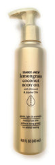 Trader Joe's ingredientes coco limon almendra y jojoba para cuidado diario.