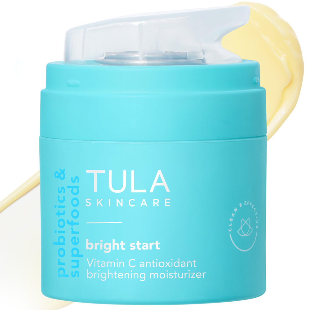 TULA hidratante gel-crema en bote iluminando la piel con hidratación ligera
