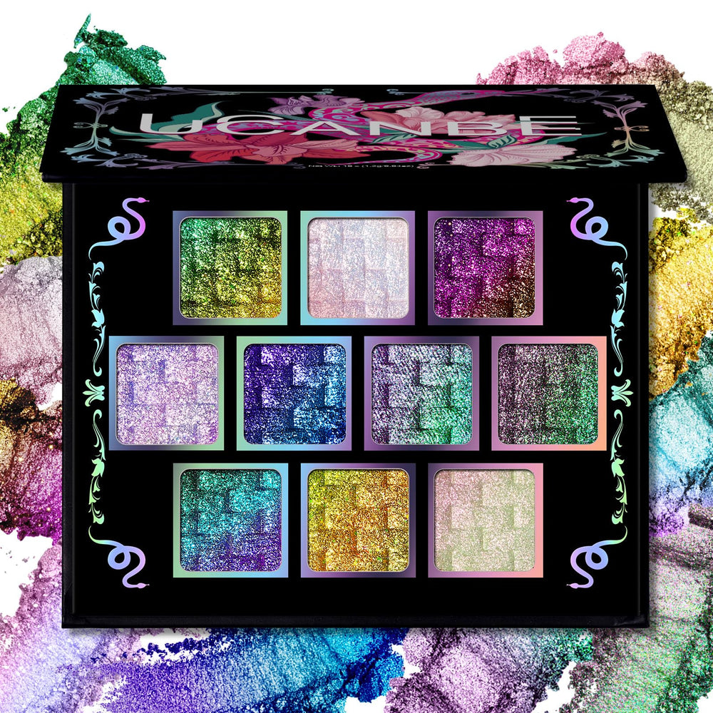 UCANBE Chameleon Multichrome sombras 10 tonos para estilos dinámicos.