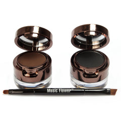 UCANBE polvo de cejas marrón, pigmento duradero para contornos definidos