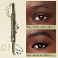 UCANBE trazos de pelo para cejas de aspecto natural y realista.