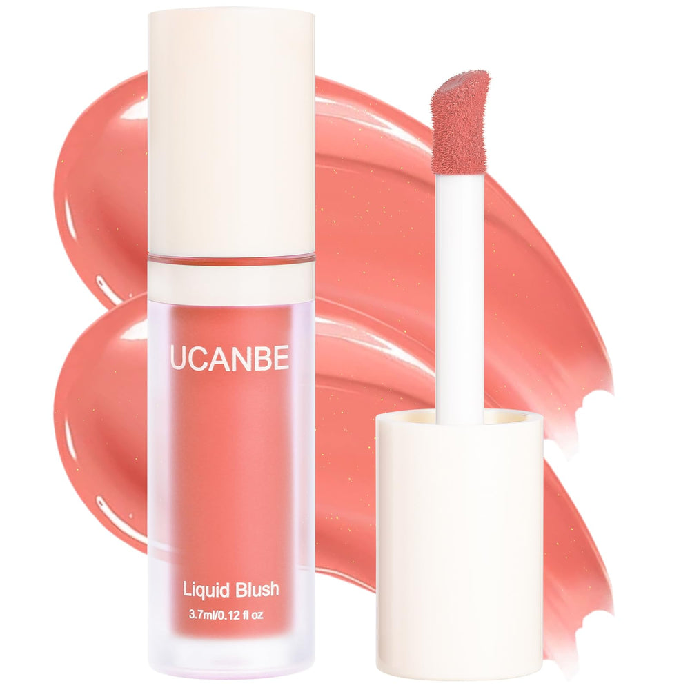 UCANBEMAKEUP Dewy Liquid Blush: aplicación suave para un rubor rosado natural