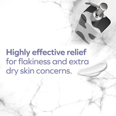 Textura de absorción rápida de Udderly Smooth Extra Care 10 para piel seca.
