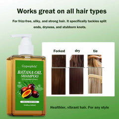 Brillo natural del cabello gracias al aceite Batana Umex.