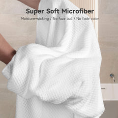Umisleep toalla microfibra anticrespo para cabello suave.