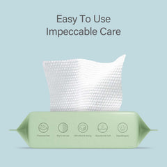 UNIFREE toallas faciales sin químicos adecuadas para piel sensible.