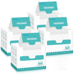 UNIMADE toallitas faciales desechables con paquete de 4 cajas para uso diario.