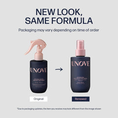 UNOVE aplicación en spray rápida para uso diario capilar