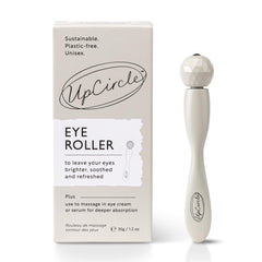 UPCIRCLE rodillo ocular sin metal ni plástico para cuidado diario.
