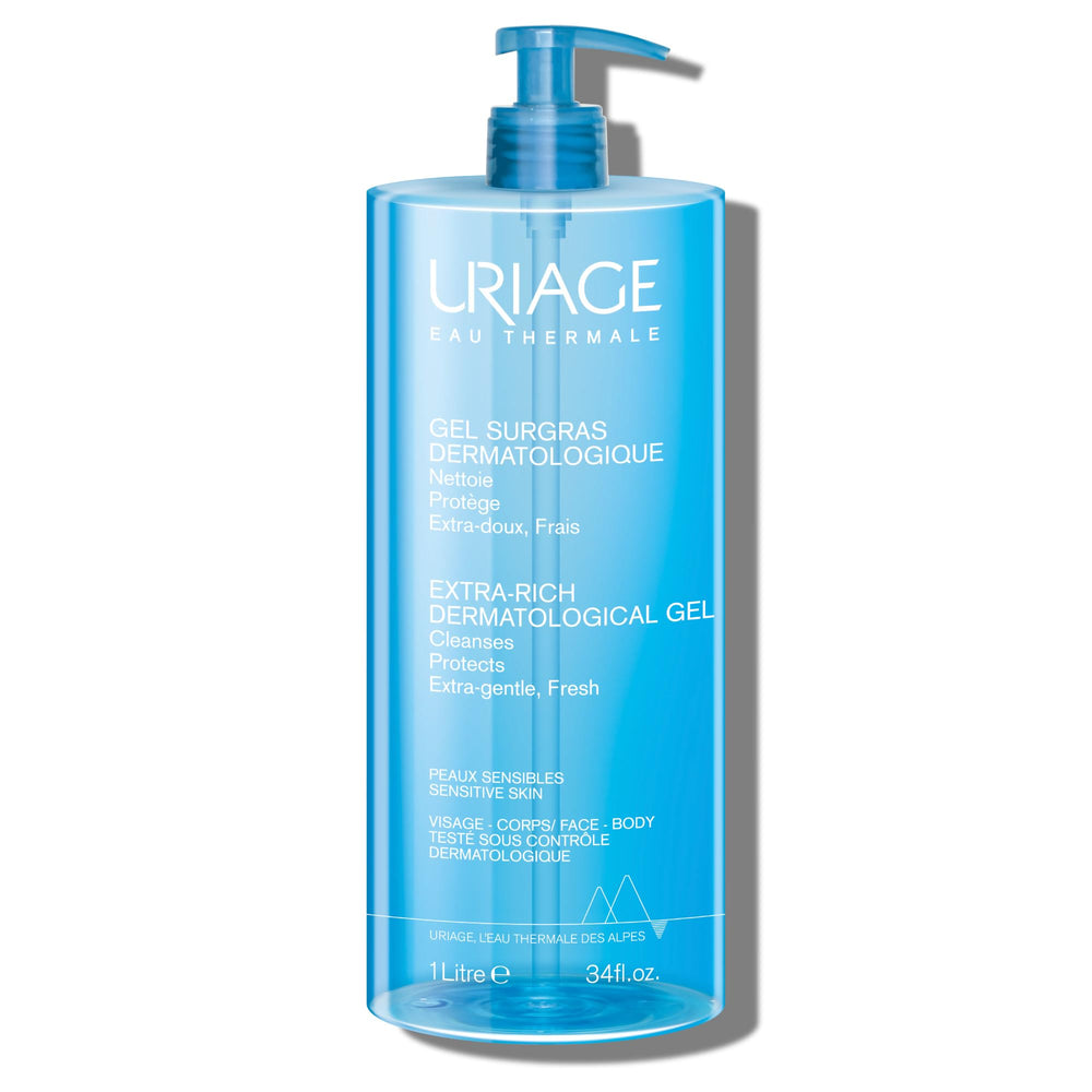 Uriage Extra-Rich gel ducha para piel sensible respeta la barrera hidrolipídica