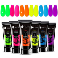 UR SUGAR conjunto gel-extensión neón regalo para fiestas y looks vibrantes