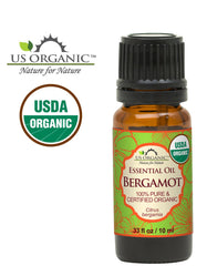 US Organic Bergamota: prensado en frío de la cáscara para aroma intenso