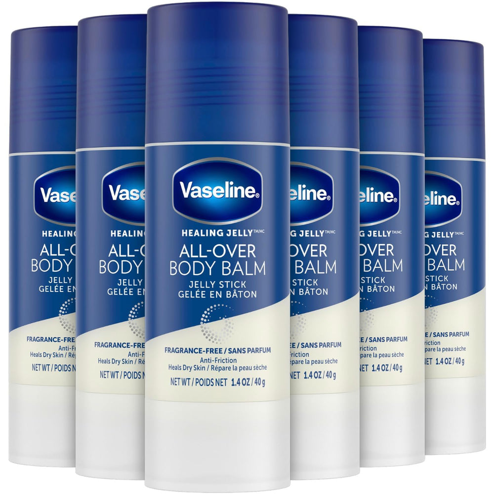 Vaseline balsamo-stick para viaje, hidratación rápida en piel seca.