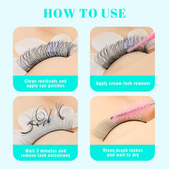 VAVALASH aplicación fácil en salón control seguro durante el proceso