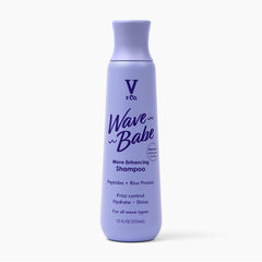 V&Co Wave Babe Champú botella, ondas definidas y suaves.