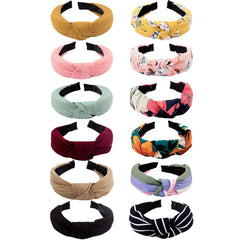 VelSCRUN diadema floral suave para uso diario con estilo bohemio.