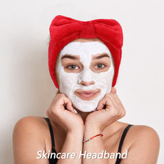 VELSCRUN uso facial cómodo para lavado facial con banda suave