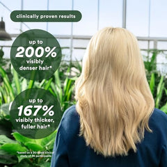 VERB Density Peptide Shampoo, etiqueta clara, cuidado capilar confiable.