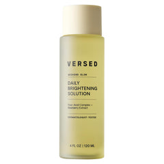 Versed Brillo de Fin de Semana: botella del tónico exfoliante suave.