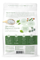 Village Naturals Therapy Muscle Magnesium Bath Flakes aroma eucalipto-mint-mentol para despertar los sentidos