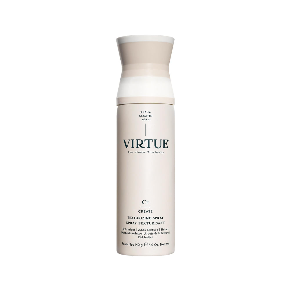VIRTUE Texturizing Spray brinda brillo instantáneo y definición natural