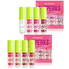 VolksRose conjunto-labios-brillo-aceite: brillo hidratante para labios suaves.