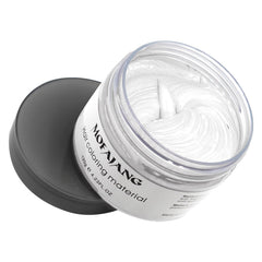 VOLLUCK pomada de color blanco para cabello, definición temporal para cosplay.
