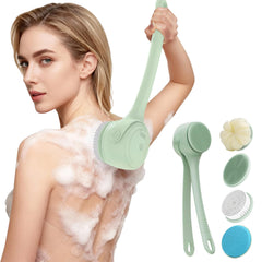 VWMYQ cepillo exfoliante para espalda, exfoliación suave para piel suave.