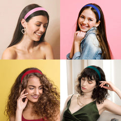 Diadema para mujer Wecoe de 5-1x1 pulgadas, cómoda y estable.