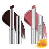 WEEMAY Honey Noir balsamo labial duo rosado nude, hidratación profunda para uso diario