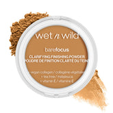 Wet n Wild Bare Focus Polvo mate - aplicación suave para un acabado natural.