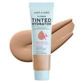 wet n wild enfoque desnudo hidratante, aplicación suave para un look natural.