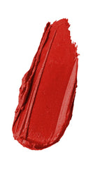 Muestra de color Wet n Wild en piel, rojo intenso
