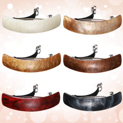Barrettes WILLBOND diseño claro para sujetar peinados con comodidad.