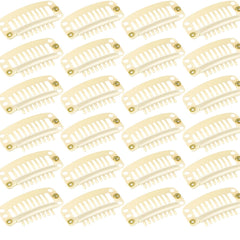 Willbond clip de extensión 32 mm, 9 dientes, fijación estable para cabello.