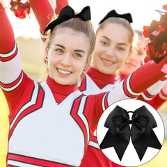 Lazo WILLBOND 8p negro en coletas, perfecto para eventos deportivos.