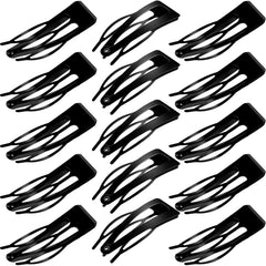 WILLBOND pasador de pelo metálico con doble agarre y 3 dientes, ideal para cabello grueso.