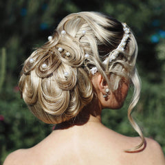 Pinzas WILLBOND de perlas para damas de honor, brillo discreto para el conjunto.