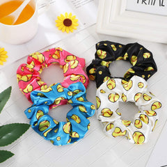WILLBOND scrunchies elasticidad-satin, sin dañar el cabello durante ejercicios.