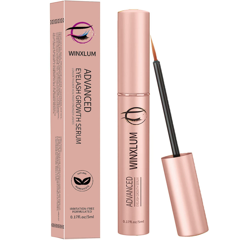 Winxlum Sérum pestanas-cejas con aplicador facilita la aplicación en la raíz.