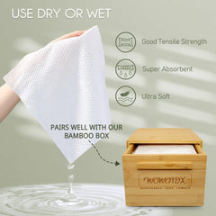 WOWOTEX desmaquilla con suavidad, apto para piel sensible